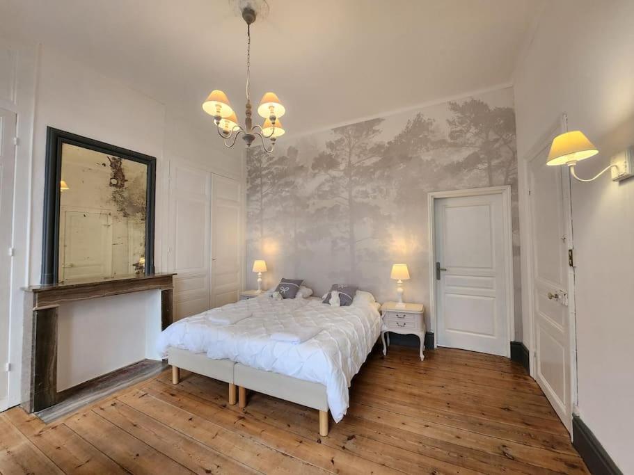 Manoir Aux Roses, Gite 15 Personnes Avec Spa Bonningues-les-Ardres Ngoại thất bức ảnh